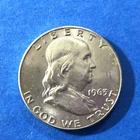 1963 Franklin Half Dollar AU