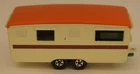 MATCHBOX LESNEY #57 Trailer Caravan 1970 Superfast Tan ENGLAND