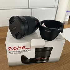 Samyang T2.2/16mm ED AS UMC CS II Wide Angle Lens