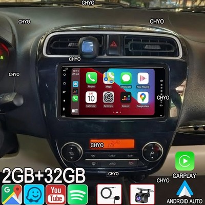 7'' Stereo Radio For 2017-2024 Mitsubishi Mirage G4 Carplay Android15 GPS Sat Nav