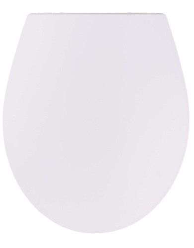 WENKO Duroplast WC-Sitz Toilettensitz Deckel mit 3D-Druck weiß *besch. VP