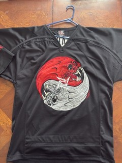 Metallica Hockey Jersey Pushead Large L Vintage