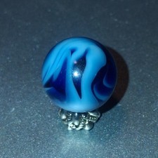    Alley Agate Flame Swirl 11/16" Mint 9.2 Shooter