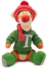 Disney Winnie the Pooh Tigger Ice Skating 9-Inch Plush