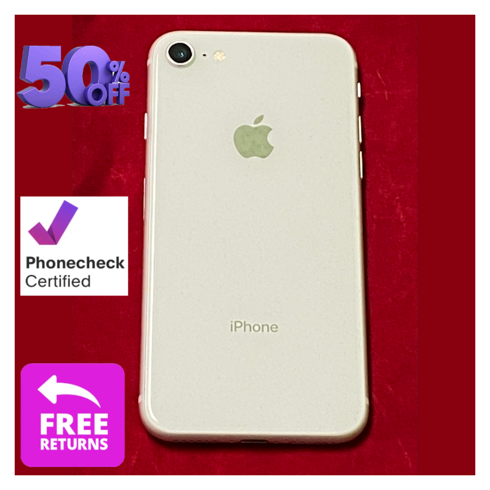 スマートフォン本体 Apple iPhone 8 Silver 64 GB Apple iPhone 8 64GB - Silver Gold Space Gray - Verizon