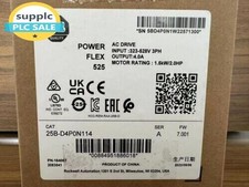 New Allen Bradley 25B-D4P0N114 SER A Powerflex 525 AC Drive 2HP Surplus SEALED