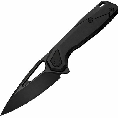 Vanguard StarRunner Folding Knife 3.63'' Bohler M390 Steel Blade Titanium Handle