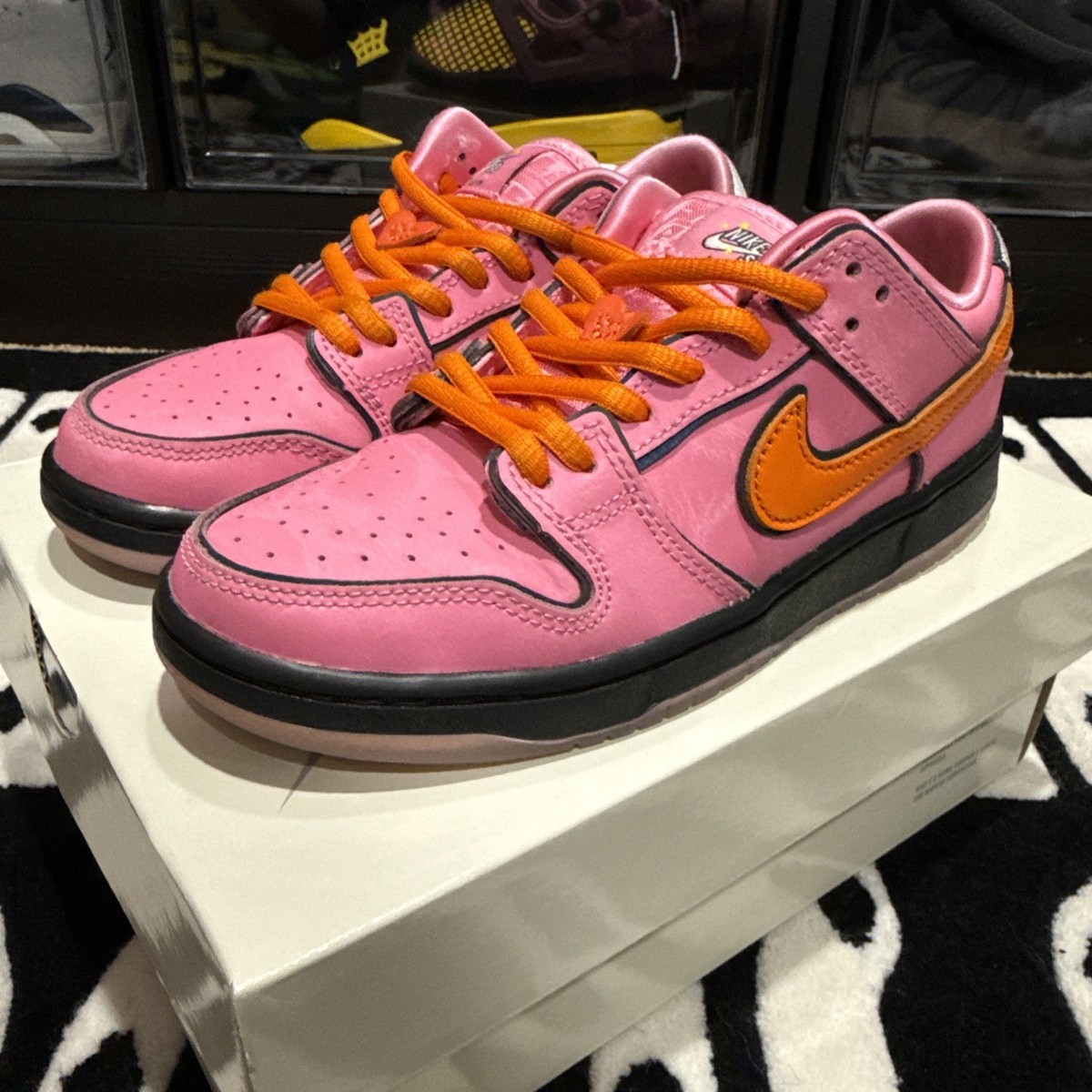 Nike the Powerpuff Girls Dunk Pro SB QS Low Blossom PS Size 2Y | eBay