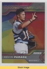 2023 Goodwin Champions Platinum Rainbow Color Wheel Kevin Parada #P33 READ 18d6
