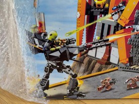 LEGO Exo-Force 7709 Sentai Fortress NEW! HUGE! Fort Base Headquarters Light-Up