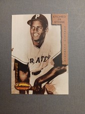 1993 Ted Williams Roberto Clemente: Etched in Stone #ES2