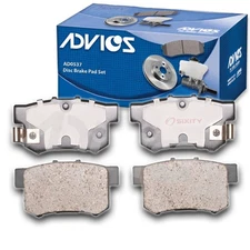ADVICS AD0537 Disc Brake Pad Set for V26-0021 ASP537A ASP537 ACT537A ACT537 ob