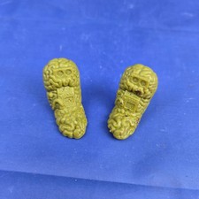 Mattel Wheeled Warriors Saw Boss Brain Parts Lot Of 2 1994