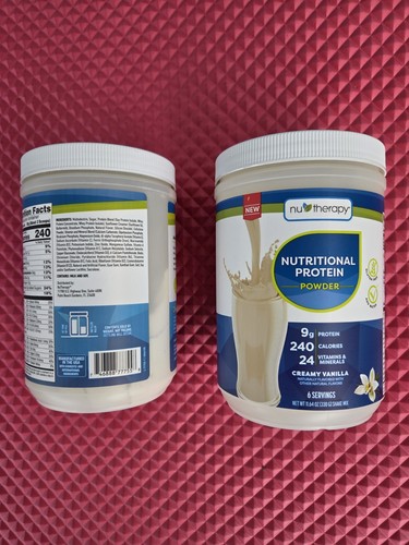 NuTherapy Nutritional Protein Powder, Creamy Vanilla, 330g, 6 Servings Each 2 Pc - Picture 3 of 9