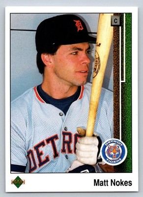 1989 Upper Deck Matt Nokes Detroit Tigers #150