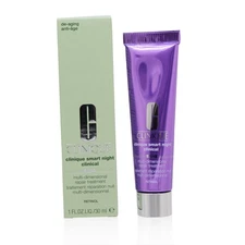 Clinique Smart Night Clinical MD Multi-Dimensional Repair Treatment 1oz/30ml NIB