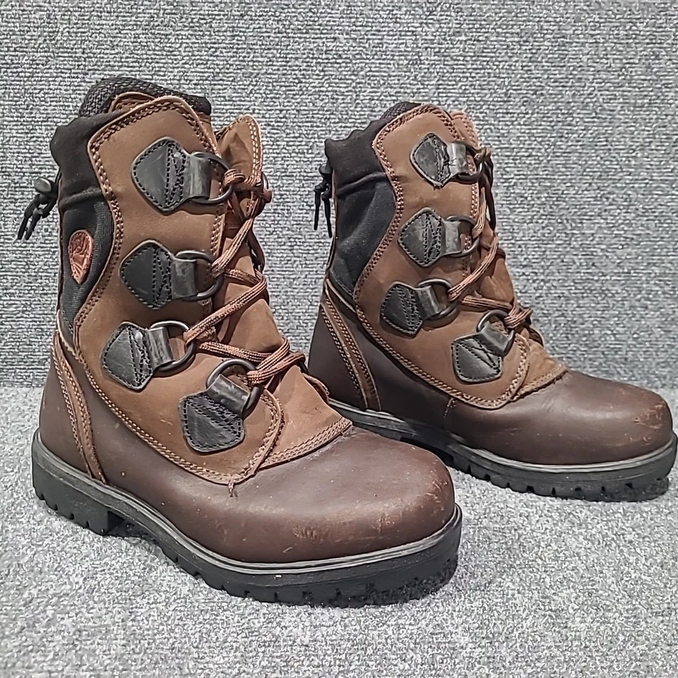 Timberland 77015 Invierno/Nieve Botas Impermeables Hombre Talla 7 M EE. UU. Raro Marrón Foto 3 de 4