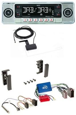 Dietz Bluetooth USB MP3 DAB Autoradio für Audi A2 A3 8L A4 B5 A6 C5 Aktivsystem
