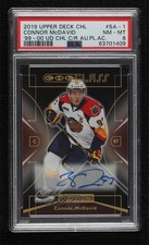 2019 CHL 1999-00 UD Class Retro Achievements Connor McDavid #SA-1 PSA 8 Auto lc1