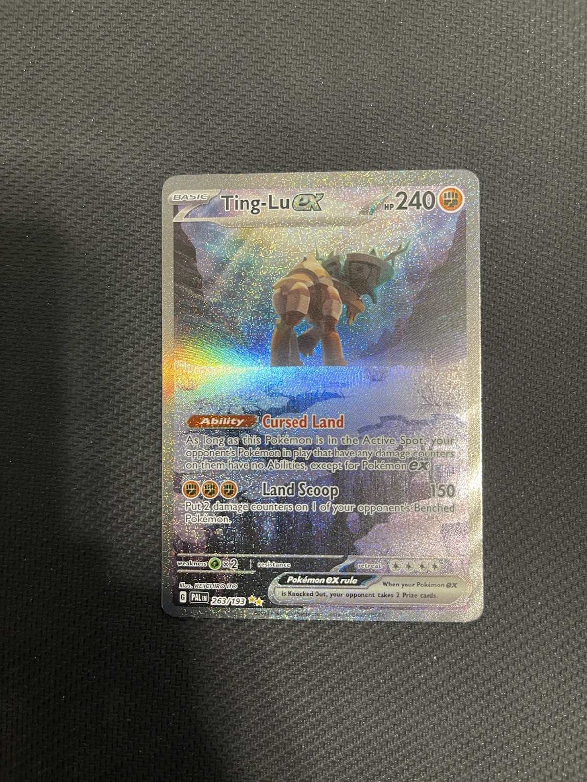 Ting-Lu ex - Special Illustration Rare SV02: Paldea Evolved 263/193 NM