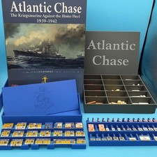 Atlantic Chase Board Game Insert / Organizer. Stacking Counter Trays