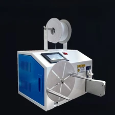Fully Automatic Wire Winding and Binding Machine Power Cord Cable Winding Machin