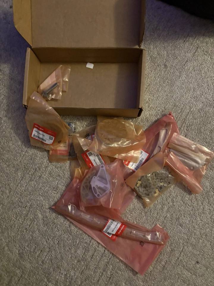 Kit de cadena de distribución OEM 7 piezas para Honda Accord 2009-2014 Acura TSX 2008-2012 STOCK EE. UU. Foto 2 de 4