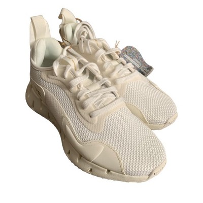 Reebok Womens Zig Dynamica CL Lightweight Running Shoe, White, 9