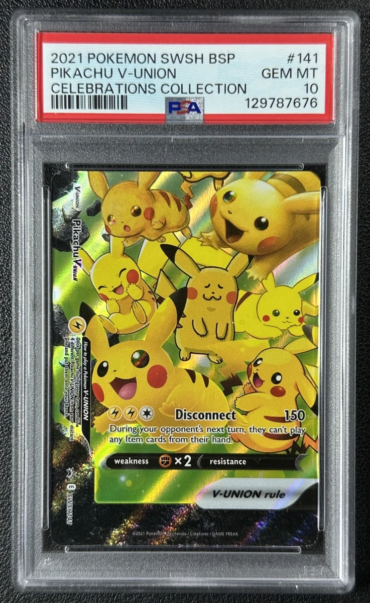 Pikachu V-Union Pokémon TCG Cards for sale | eBay