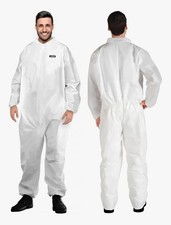 Hazmat Suit Disposable Coverall Heavy Duty Full Body Painters Suit Breathable Uk