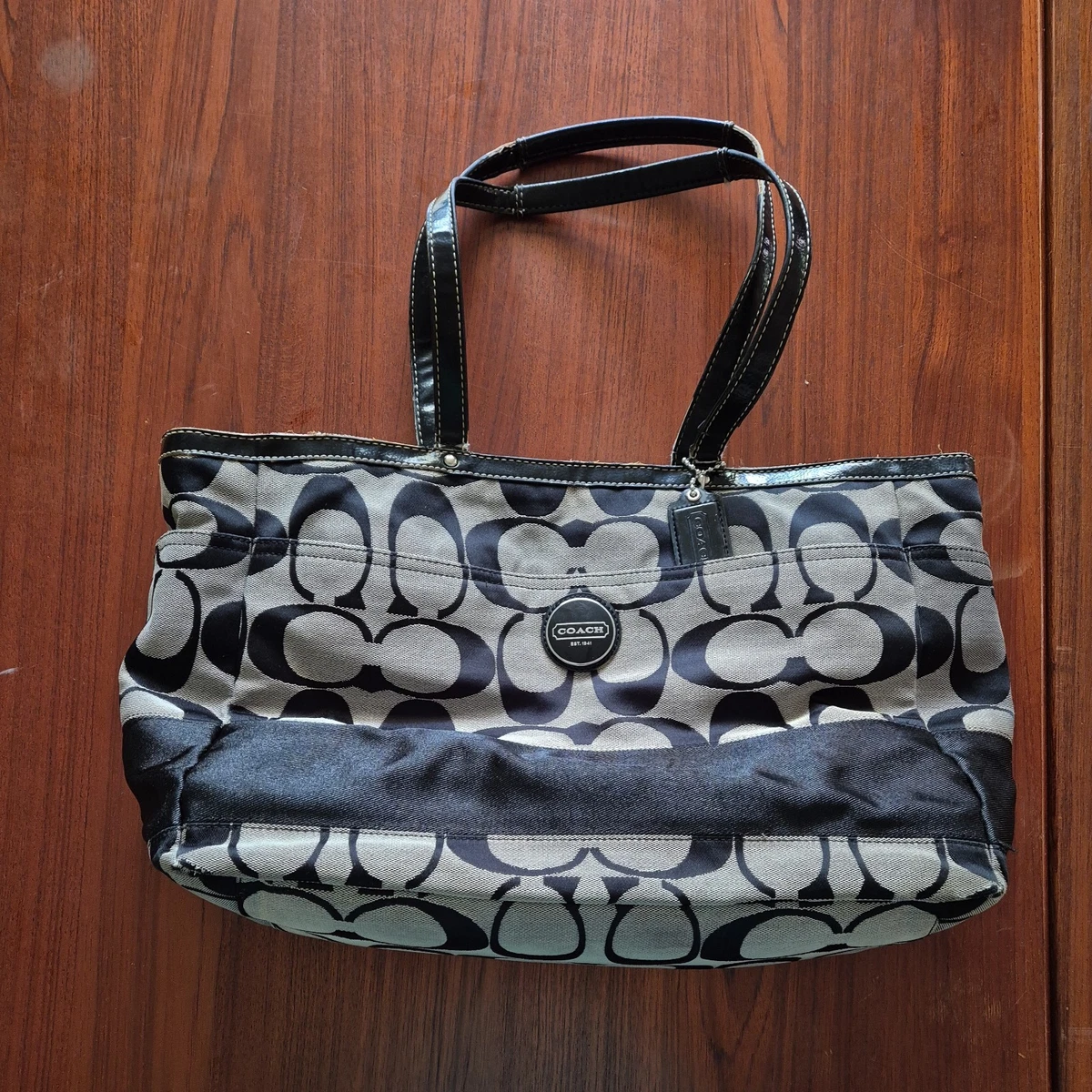Coach Black Diaper Totes for sale | eBay