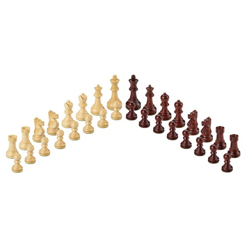 Bobby Fischer (REG. PAT de EE. UU. & TM. APAGADO.) Piezas de ajedrez Ultimate, secuoya/boj - Imagen 4 de 6