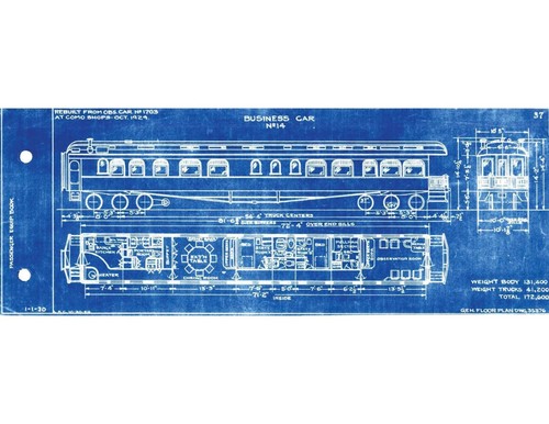 Northern Pacific Railroad 1936 Passenger Equipment Diagrams&Data PDF Pages DVD - Picture 6 of 11