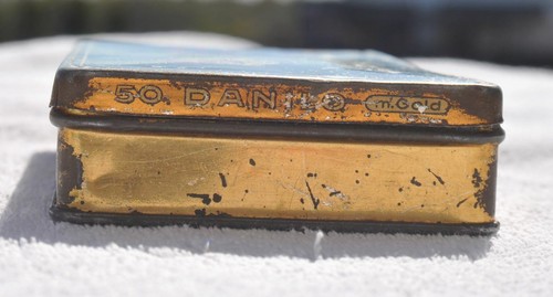 1930s Germany German Munich ZUBAN Danilo Tobacco Empty Cigarettes Tin Box - Picture 5 of 10