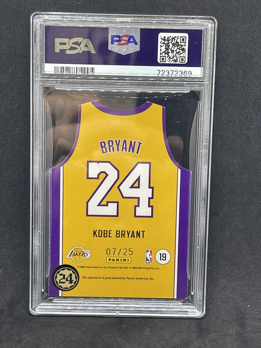 2009 Panini Threads Home Kobe Bryant Jersey autograph On 2009 Panini Threads Home Kobe Bryant Jersey autograph On