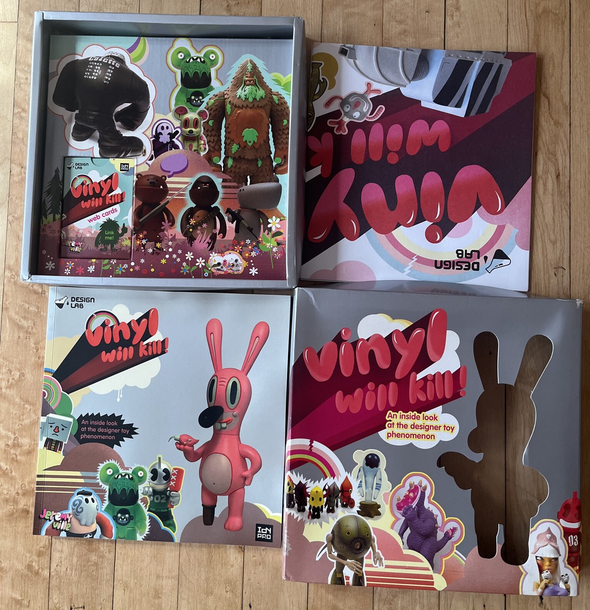 VINYL WILL KILL- Book Design Lab Jeremy Ville Idn Pro Mokem