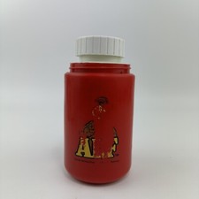 ALF Red Thermos White Cap USA Made With Straw Lid No Cup Vintage 1987 TV