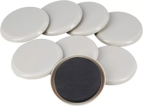 Heavy Furniture Move Tool Sliders for Carpet Movers Coasters round Glides Pads - Photo 7/8