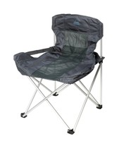 Camp Gear Unisex Ca Folding Basic Aluminium Chair, Grey Camp Gear Unisex Ca Folding Basic Aluminium Chair, Grey