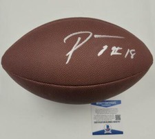Diontae Johnson signed Wilson NFL Football Steelers Autograph B~ Beckett BAS COA