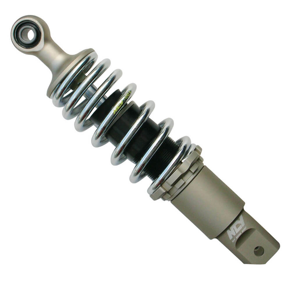 NCY PERFORMANCE SHOCK (REAR, CHROME, 265mm) FOR HONDA RUCKUS and