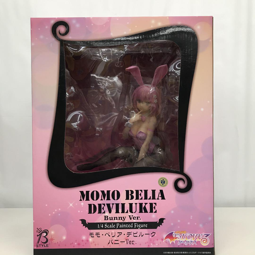コミック・アニメ MOMO BELIA DEVILUKE Bareleg Bunny Ver Momo Belia Deviluke: Bunny Ver. (1/6 Scale) Figure