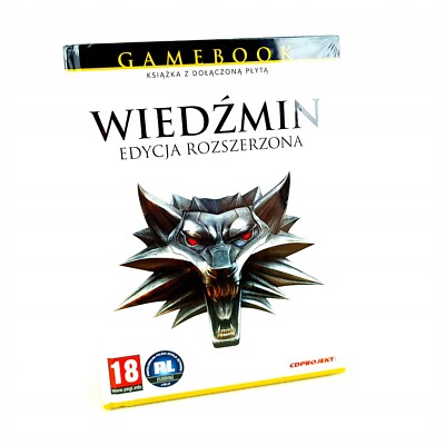 BRAND NEW SEALED WITCHER 1 I ENHANCED EDITION WIEDŹMIN PC GAMEBOOK EDITION PL