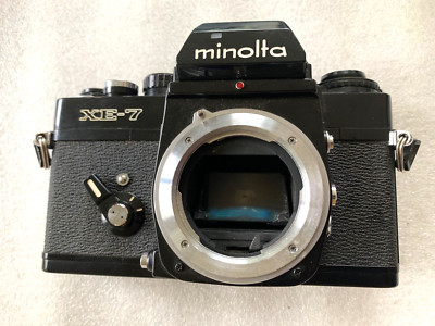 Minolta XE-7 35mm SLR Film Camera Body-Tested | eBay