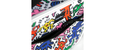 NEW Keith Haring Dancing Figures Multicolor Print 18