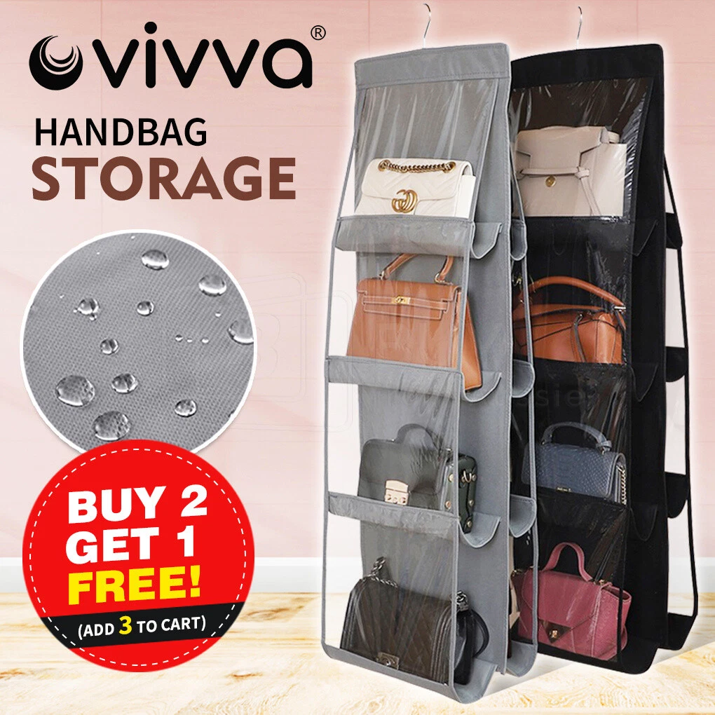 Double Sided Hanging Storage Bag  Double Sided Storage Bags Closet -  Double Handbag - Aliexpress