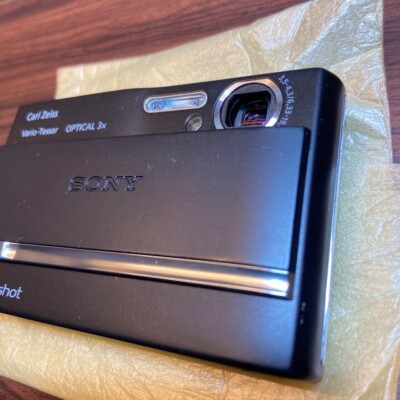 Sony Cyber-shot DSC-T9 6.0MP Digital Camera - Silver for sale