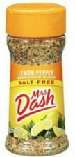 Mrs. Dash Salt Free Seasoning Blend Lemon Pepper 2 PACK