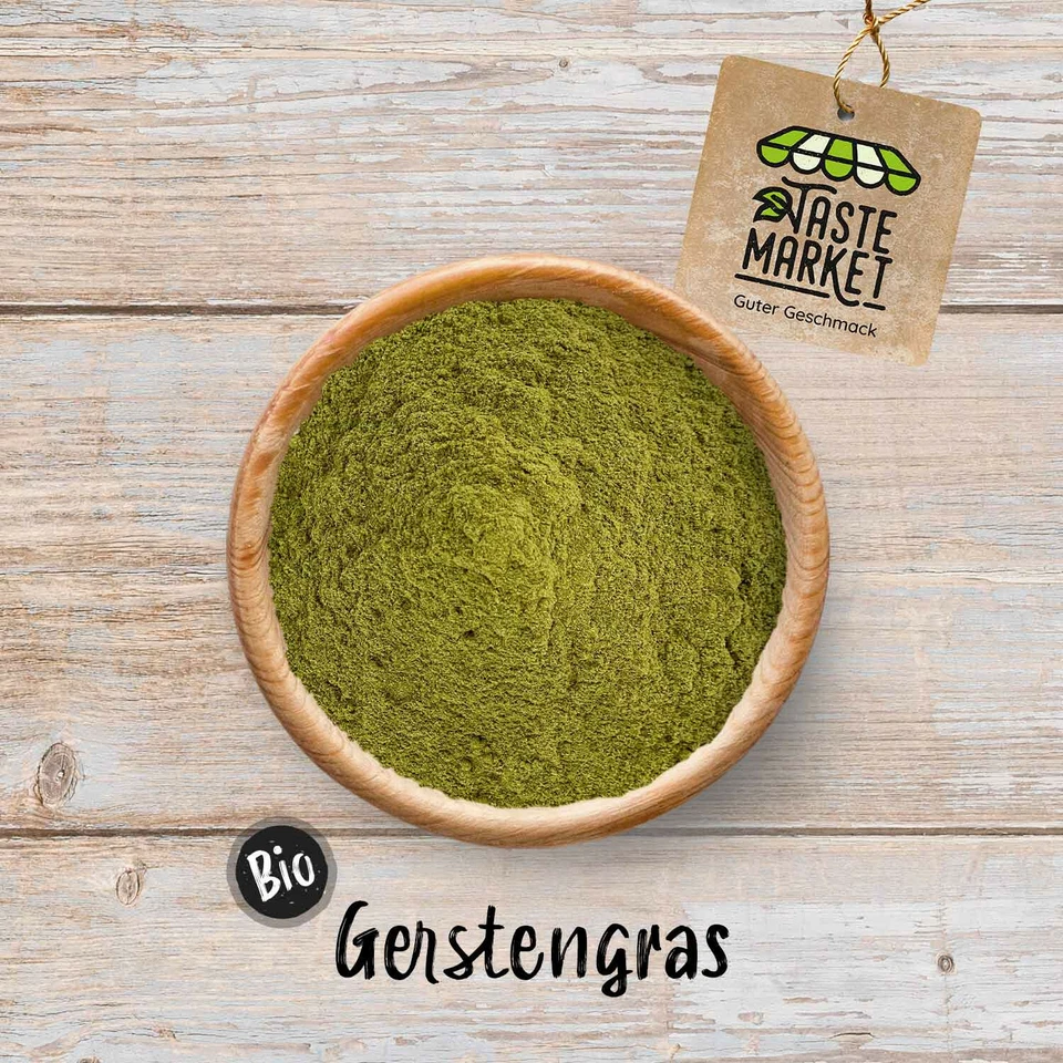 1 kg BIO Gerstengras Pulver | 100% naturrein | gemahlen | Bioqualität  - Bild 4 von 4