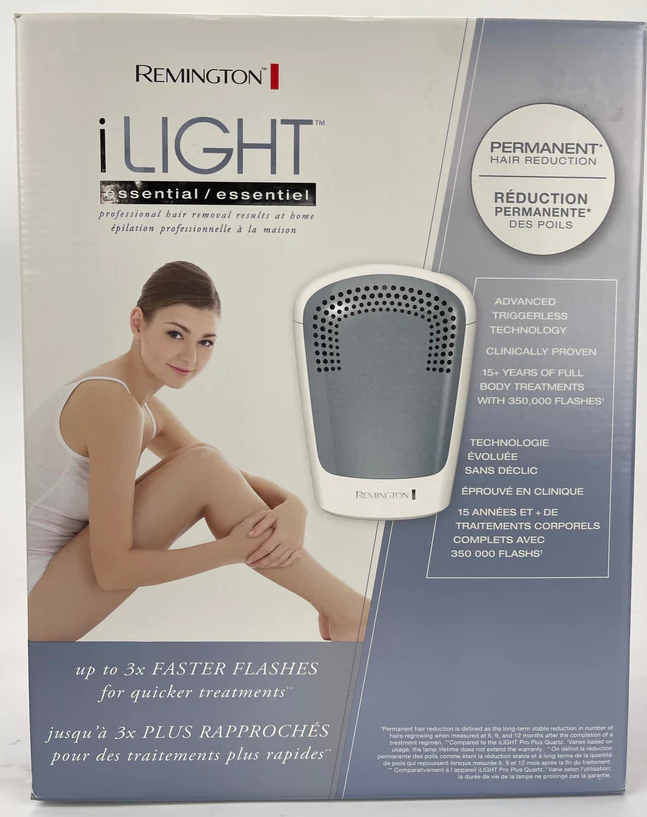 Remington iLight Essential Hair Removal System Advanced Technology, FDA Cleared eBay